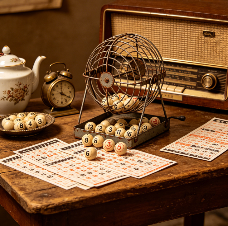 Vintage Bingo – Old Prizes, Old Tunes
