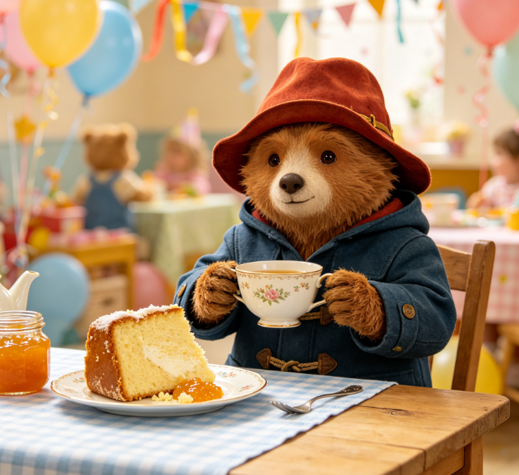 Paddington’s Tea Party – Children’s Character Visit