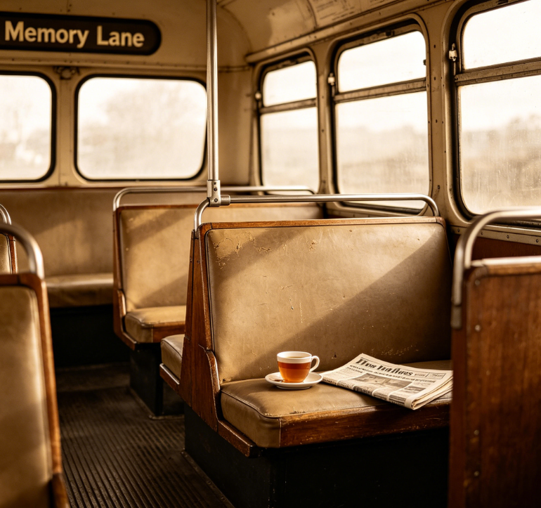 Bus Ride – Mock Vintage Coach Chat
