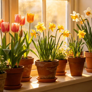 Spring Flower Show – Windowsill Gardening