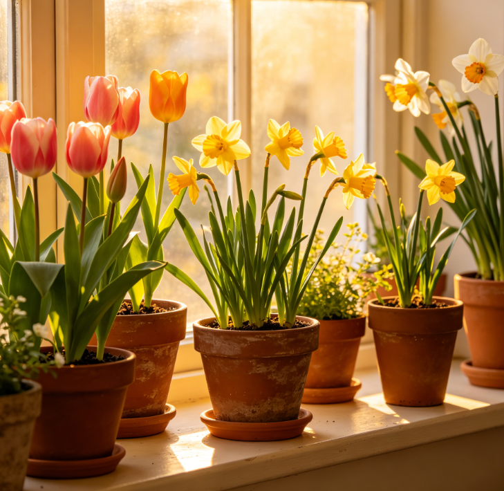Spring Flower Show – Windowsill Gardening